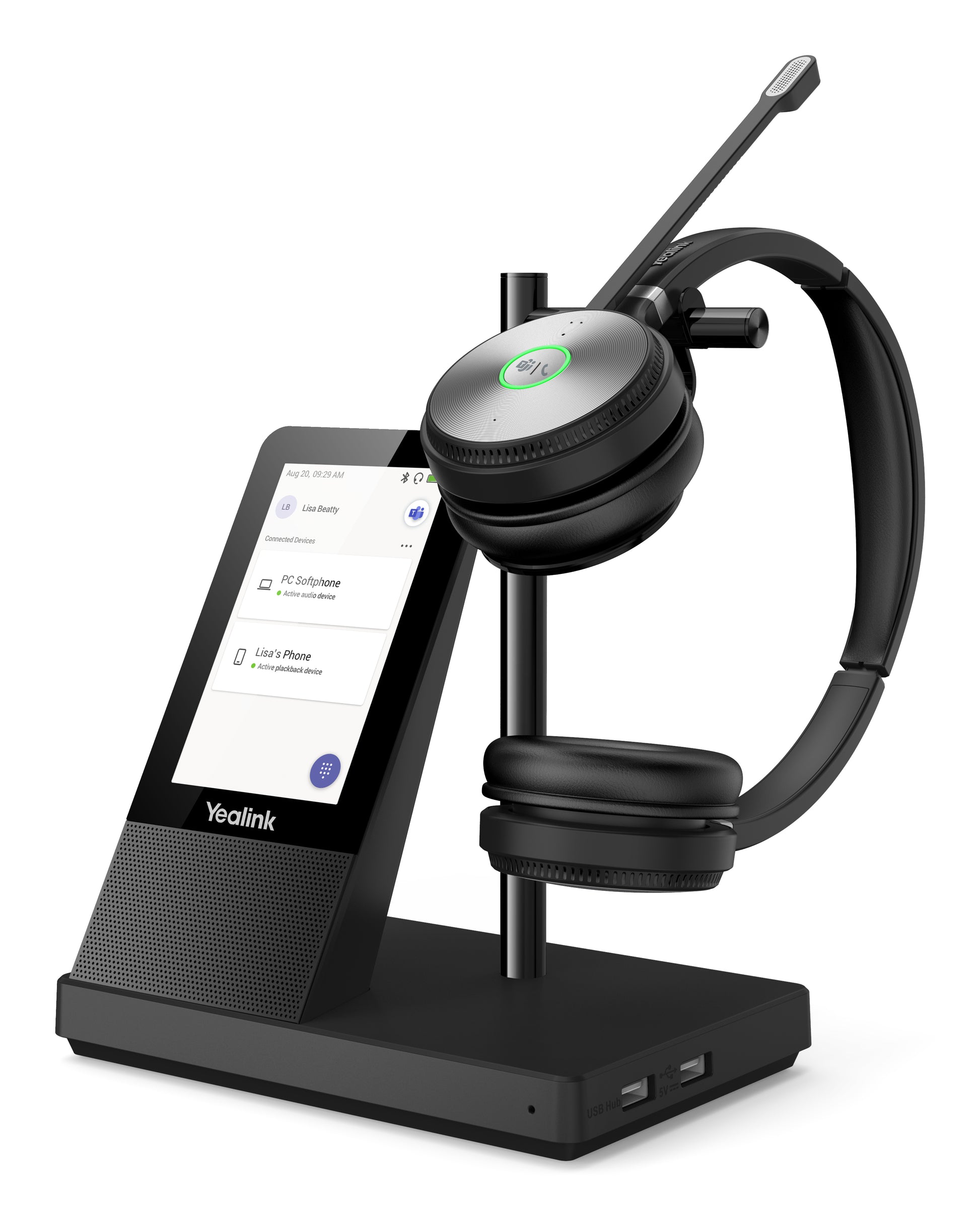 Yealink WH66 – Duo Headset – DECT – für Microsoft Teams