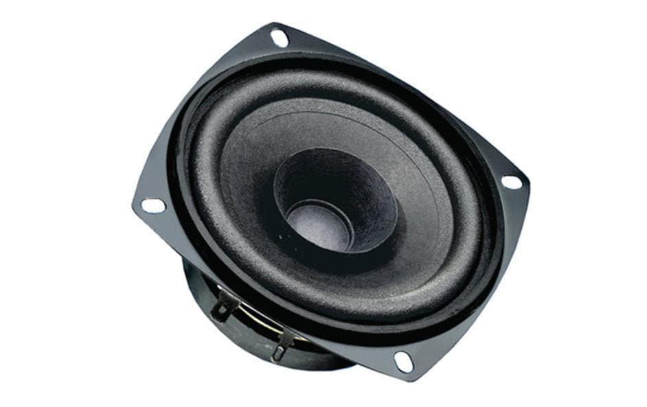 Visaton FR 10 – Einbaulautsprecher – 1-Wege, 4", 8 Ω, 30 W – Schwarz