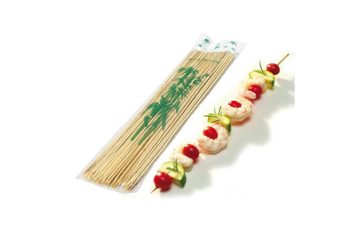 Paderno Fleischspiesse – 25 cm – Holz – 100 Stk