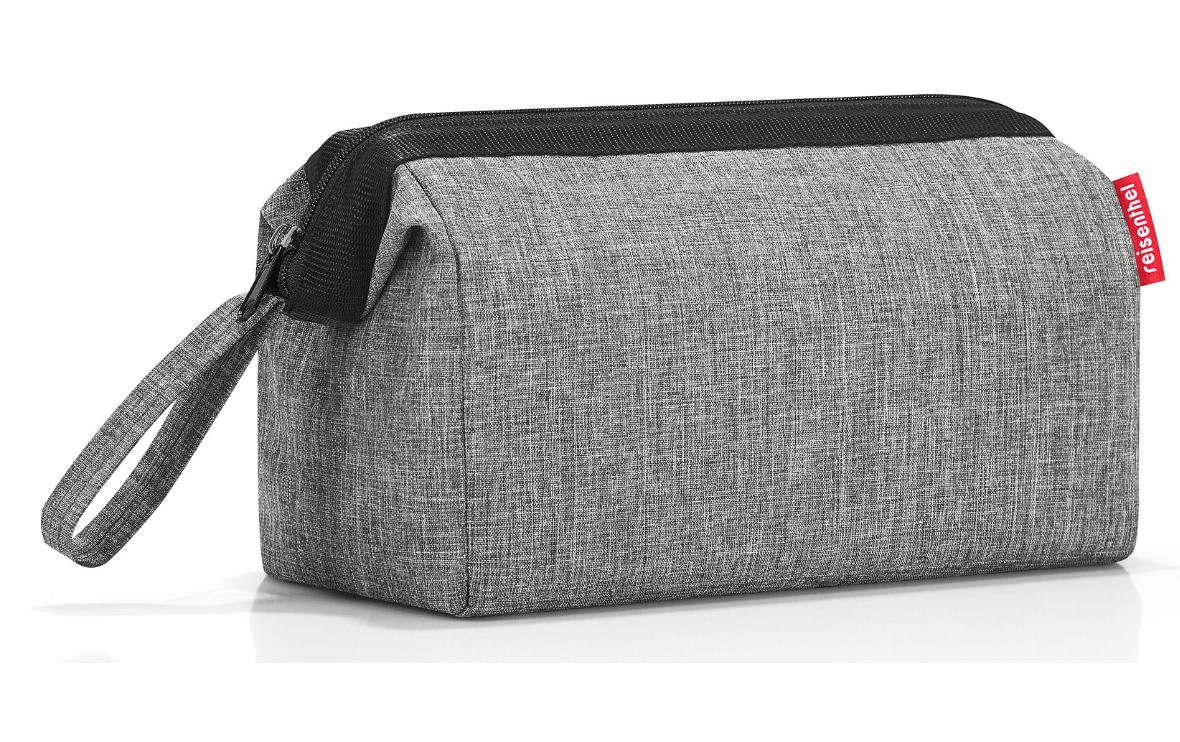 Reisenthel Necessaire Reisekosmetik – wasserfest – 4 l, 26 × 18 × 13,5 cm – silber – Polyester – 1 Stk.