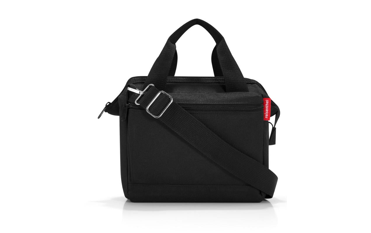 Reisenthel Umhängetasche Allrounder Cross – 4 l, Polyester, Schwarz, 22 × 24 × 13 cm