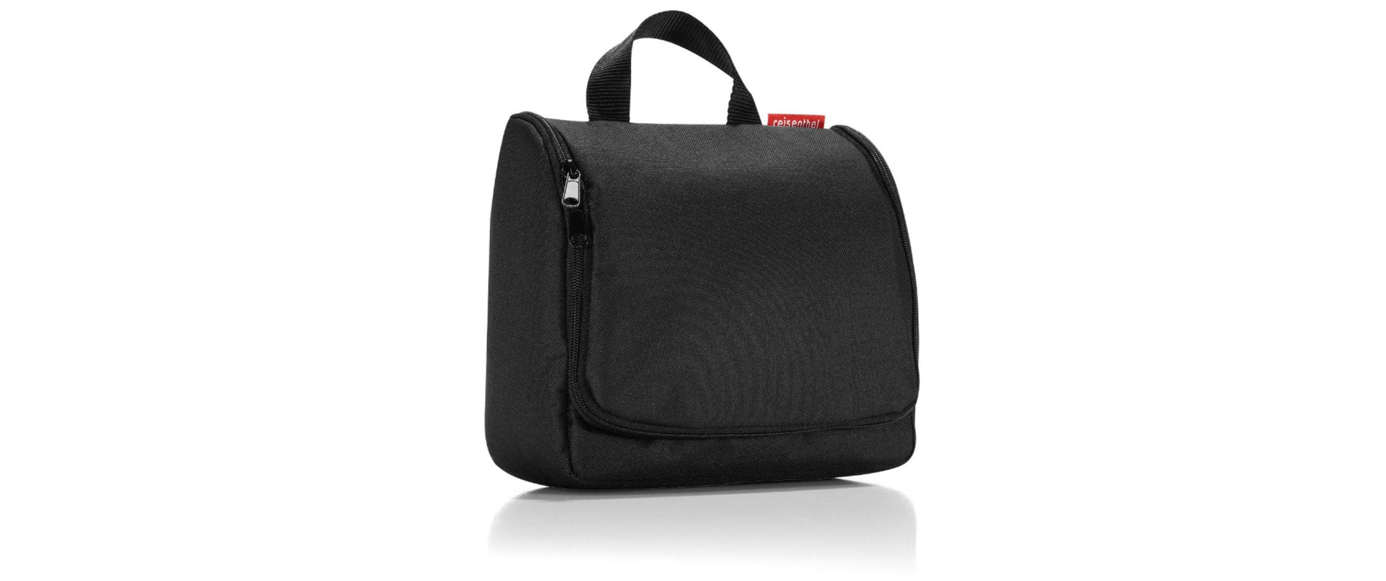 Reisenthel Kosmetiktasche Toiletbag – Wasserfest, Reissverschluss, Aufhängbar – 3 l – Schwarz