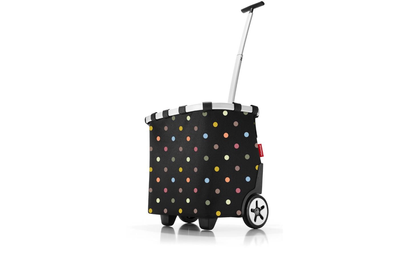 Reisenthel Stofftasche, Polyester, schwarz, mehrfarbig, 420×475×320 mm, verstellbarer Griff