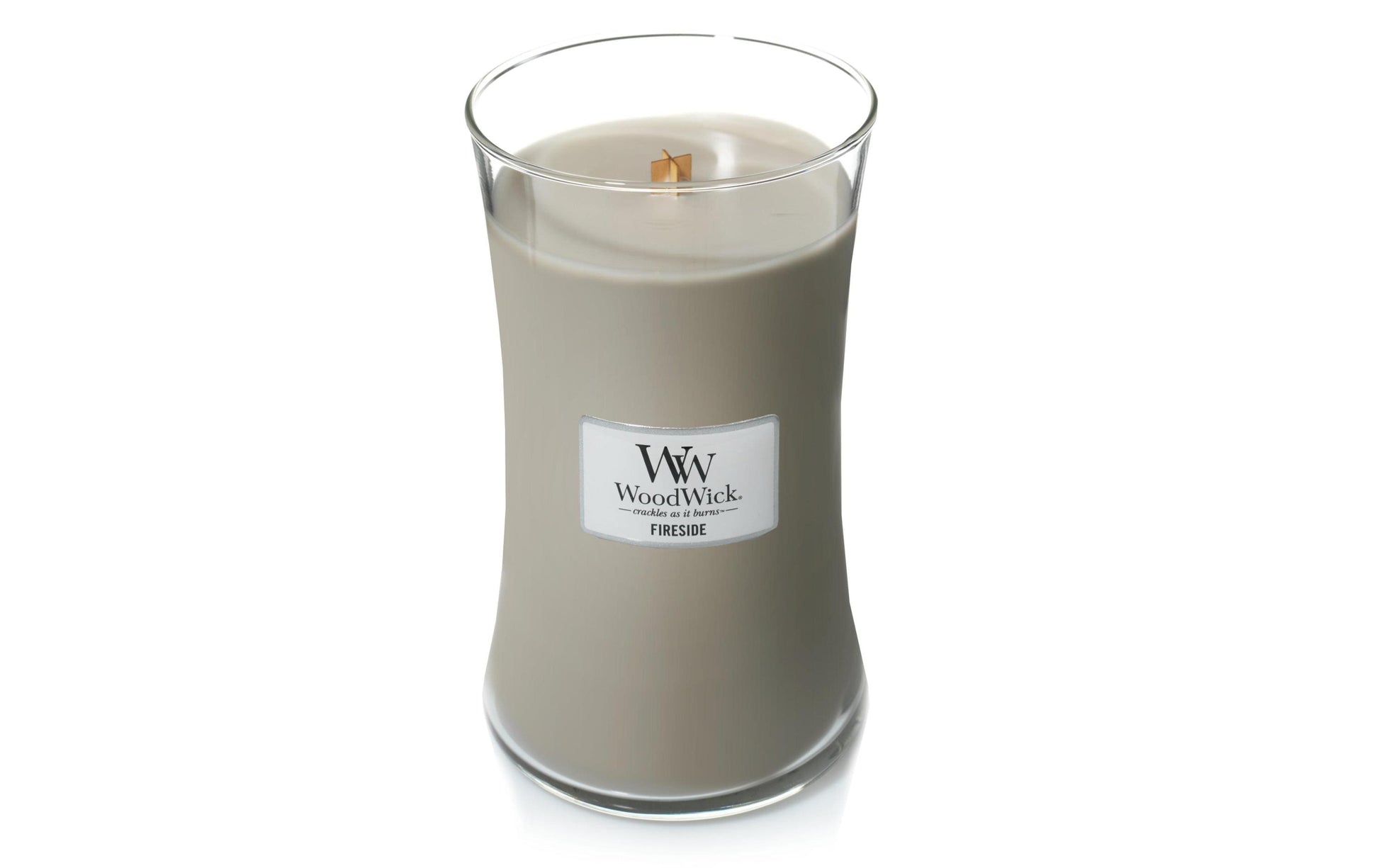 WoodWick Duftkerze – Moschus – Ø 9,9 × 11,4 cm