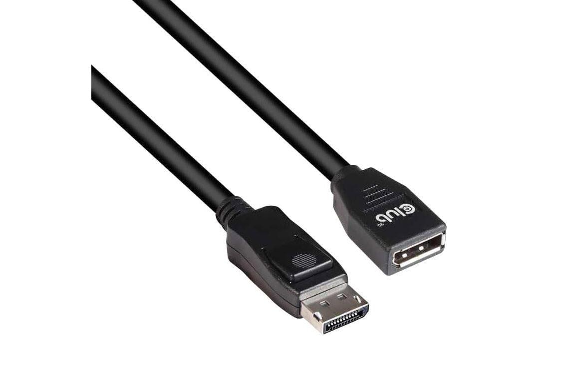 CLUB3D DisplayPort Verlängerung DP 1.4 8K 60 Hz – 3 m – HDR