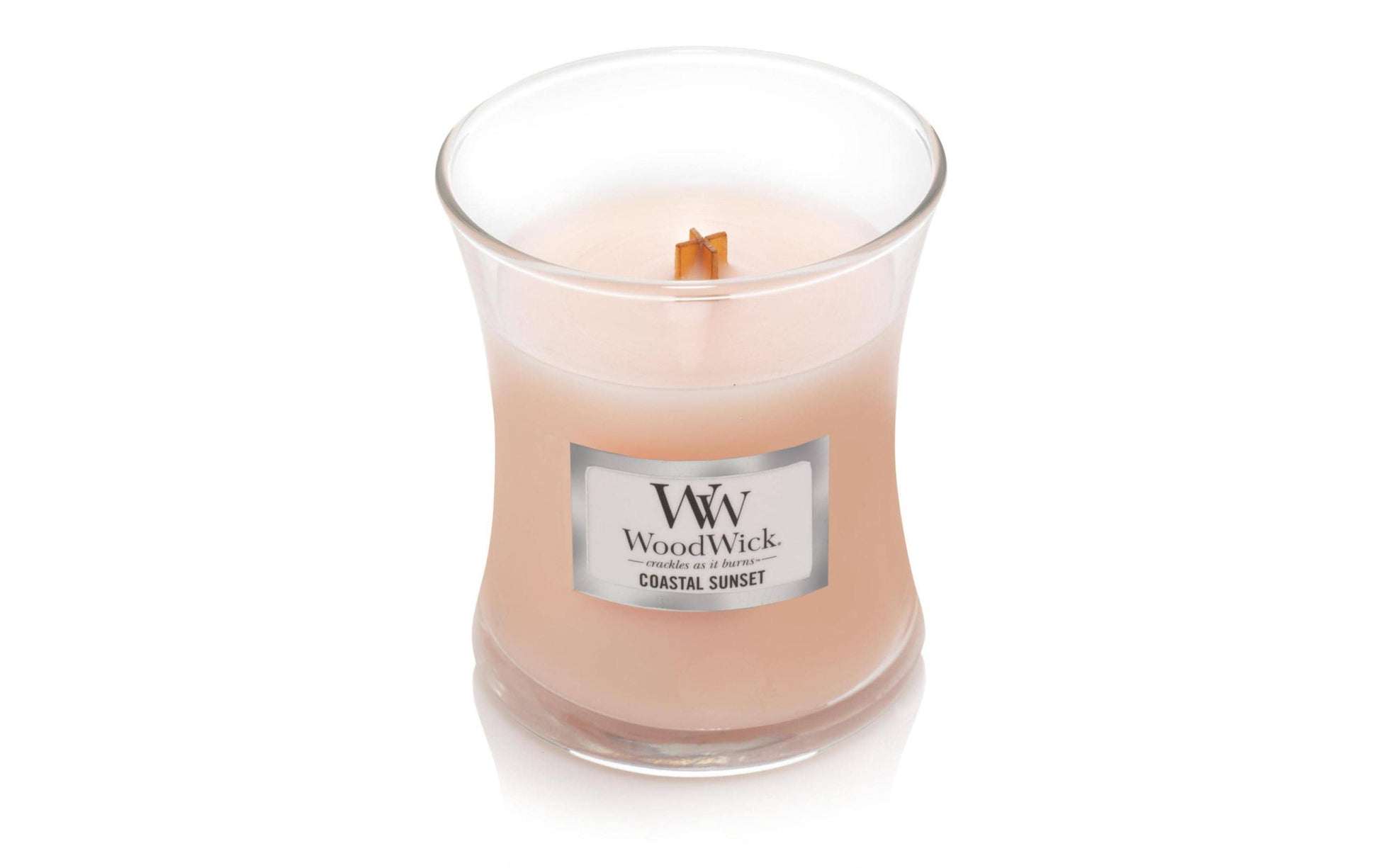 WoodWick Duftkerze – Kokosnuss & Ozean – Ø 7 × 7,5 cm