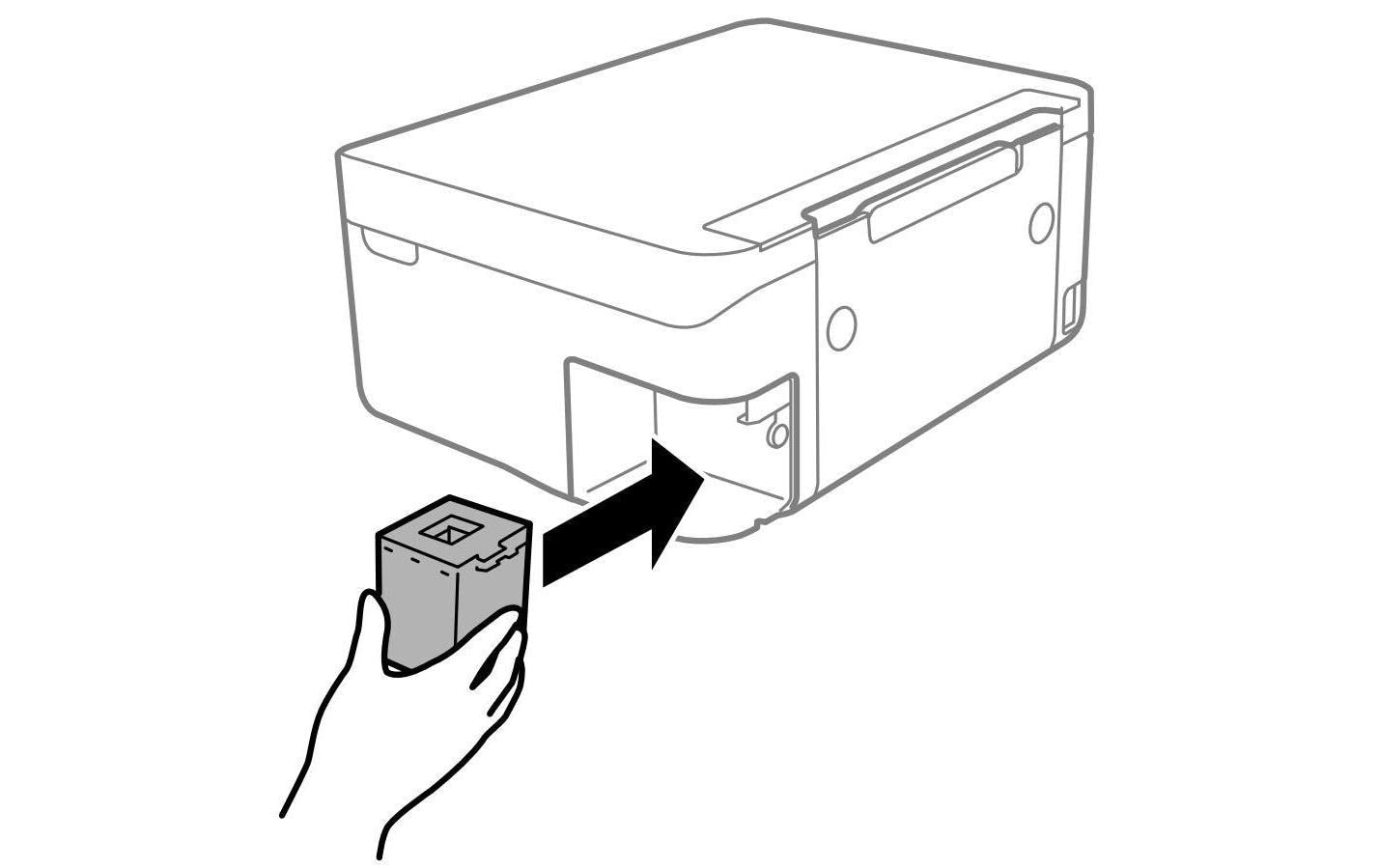 Epson Resttintenbehälter