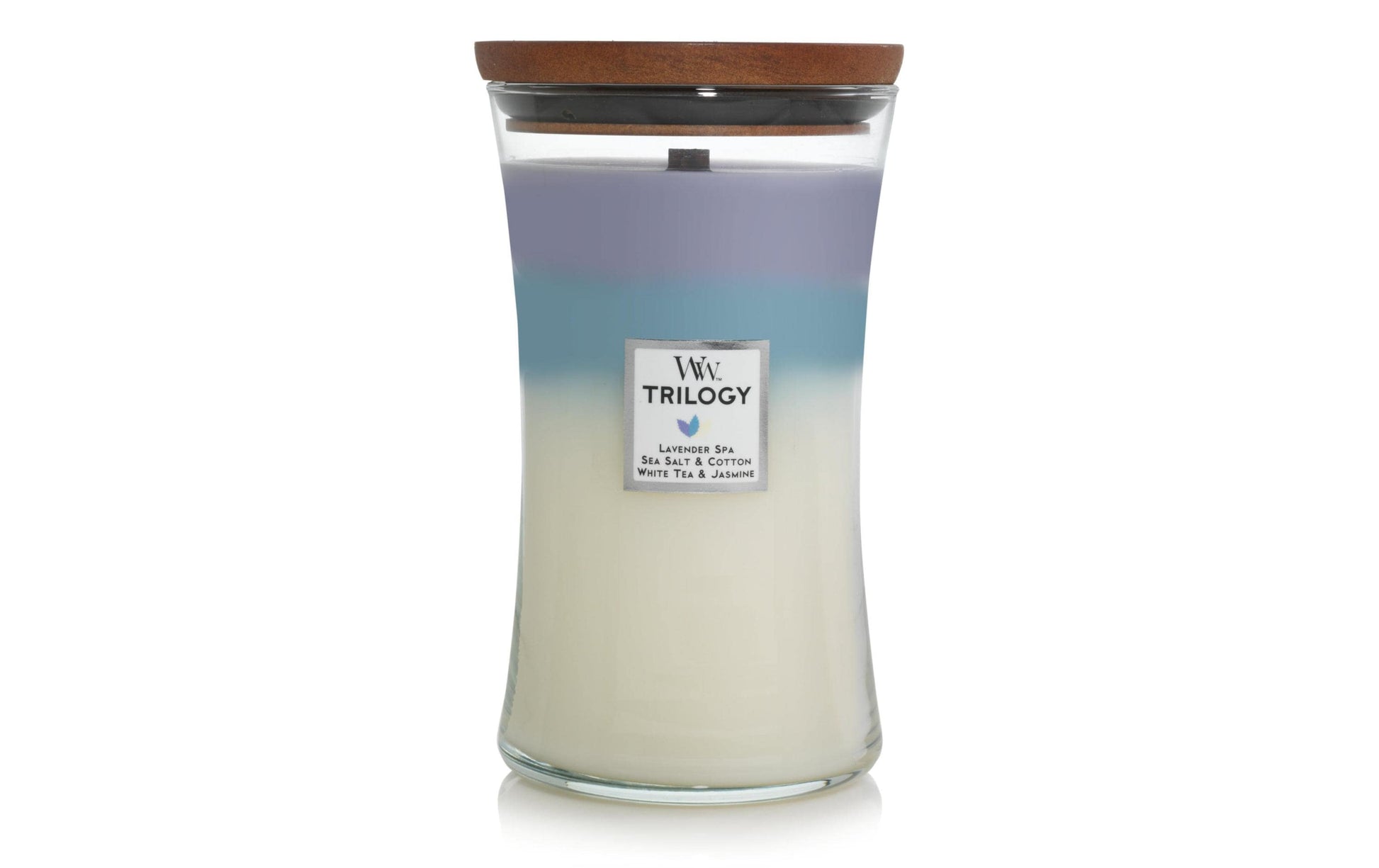 WoodWick Duftkerze – Lavendel – Ø 10,2 × 17,8 cm