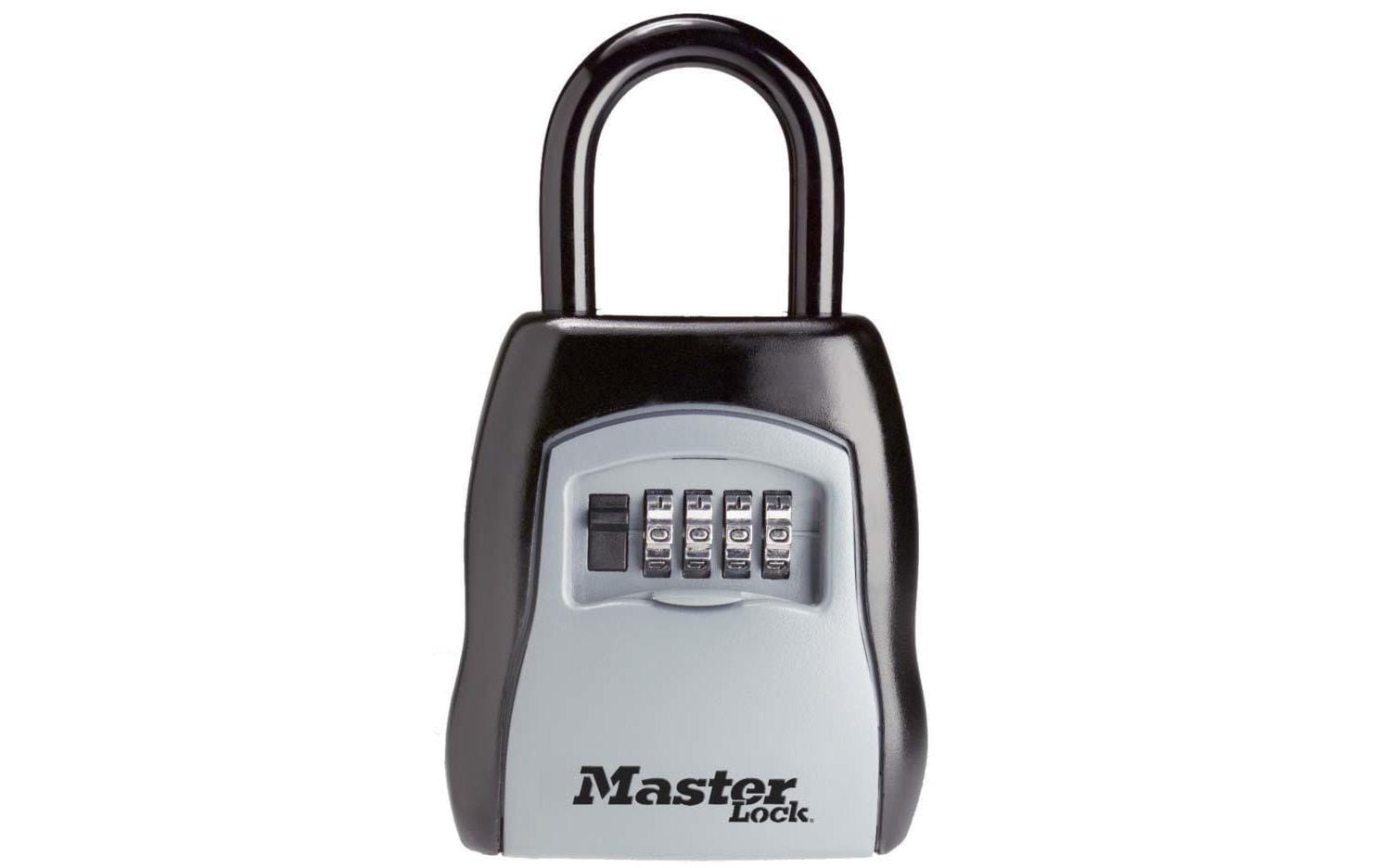 MASTER LOCK Masterlock 5400EURD – Schlüsseldepot, Zahlenschloss, mit Bügel, 90 × 40 × 157 mm