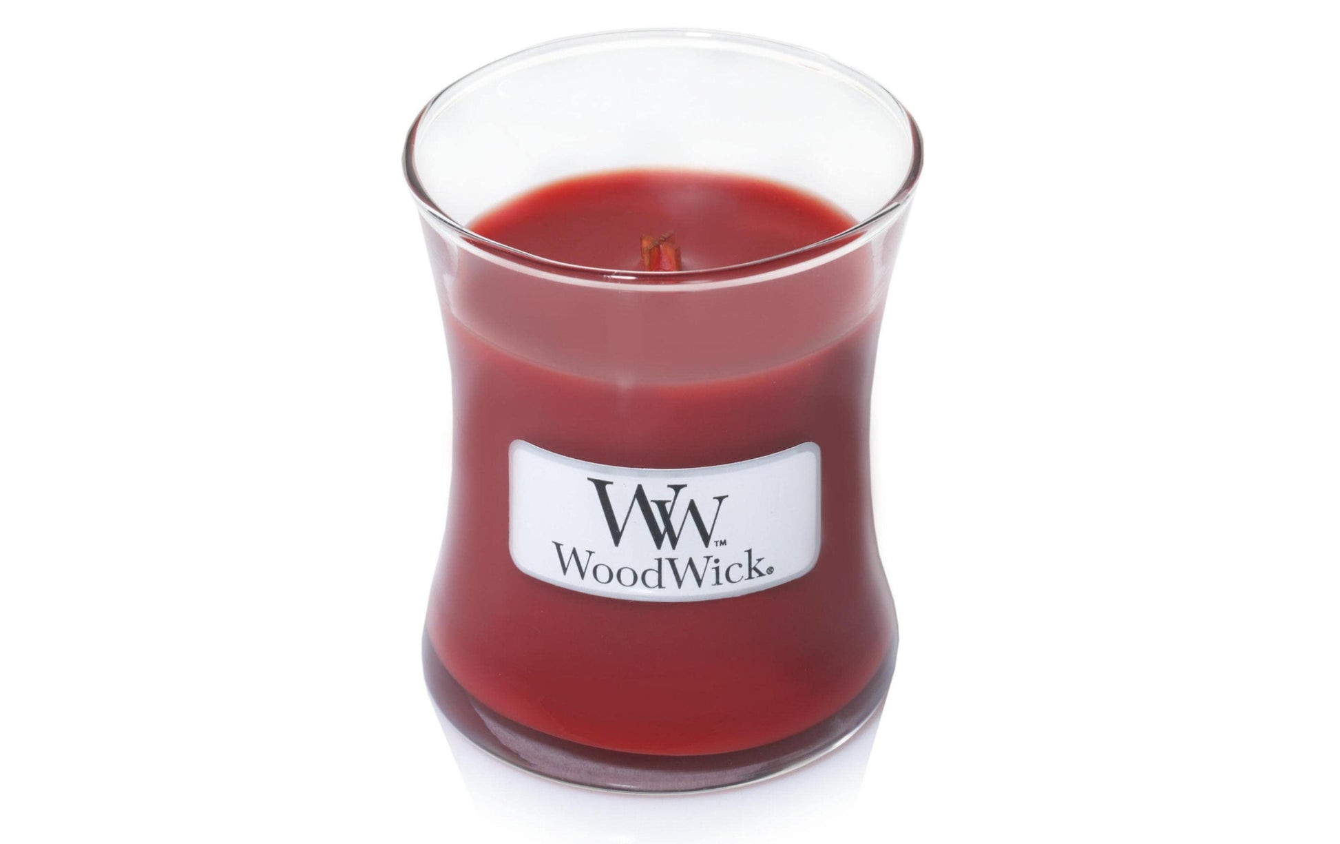 WoodWick Duftkerze – Chai (Zimt & Vanille) – Ø 7 × 8,3 cm