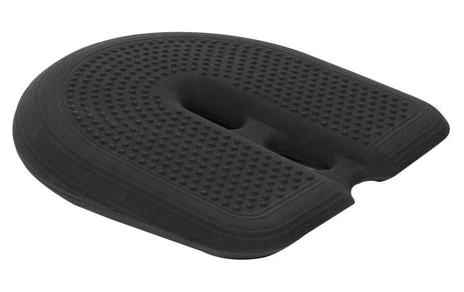 TOGU Dynair Ballkissen Keil Comfort Sitzkissen – 35 × 36 cm, Schaumstoff, Dunkelgrau