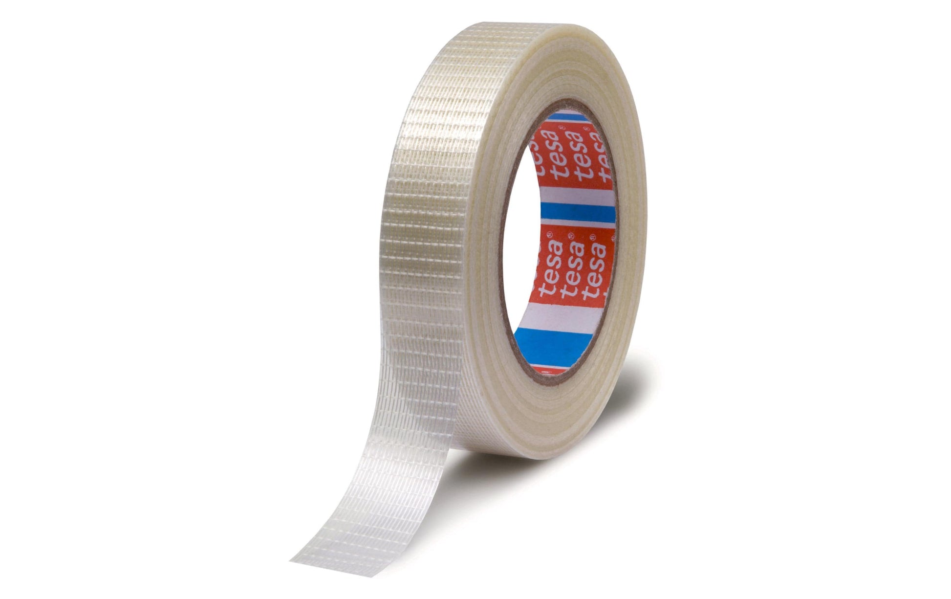 TESA Filamentband, glasfaserverstärkt, transparent – 50 mm × 50 m – 1 Stück