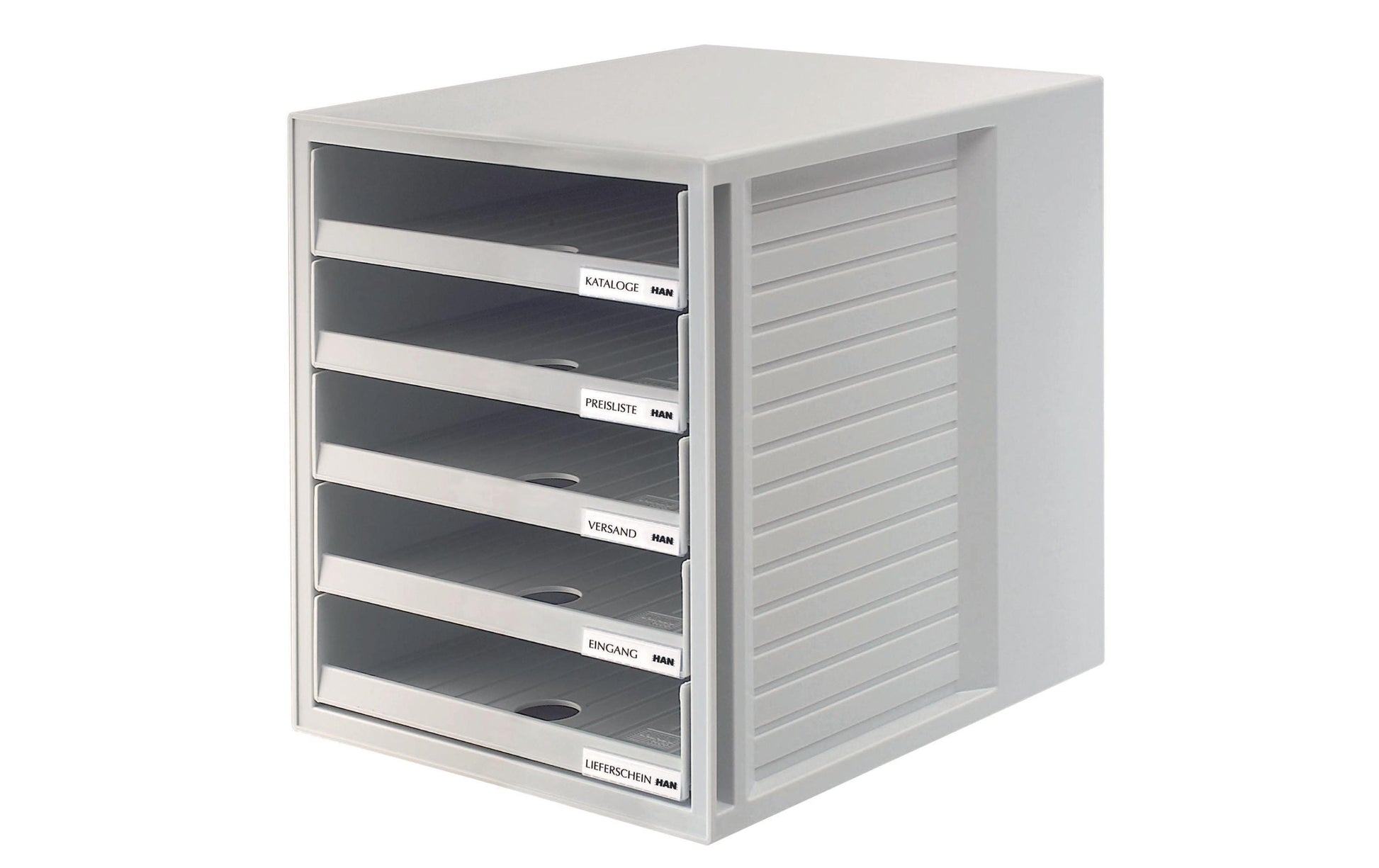 HAN Schubladenbox Schrank-Set A4 – für A4-Dokumente – 275 × 330 × 320 mm