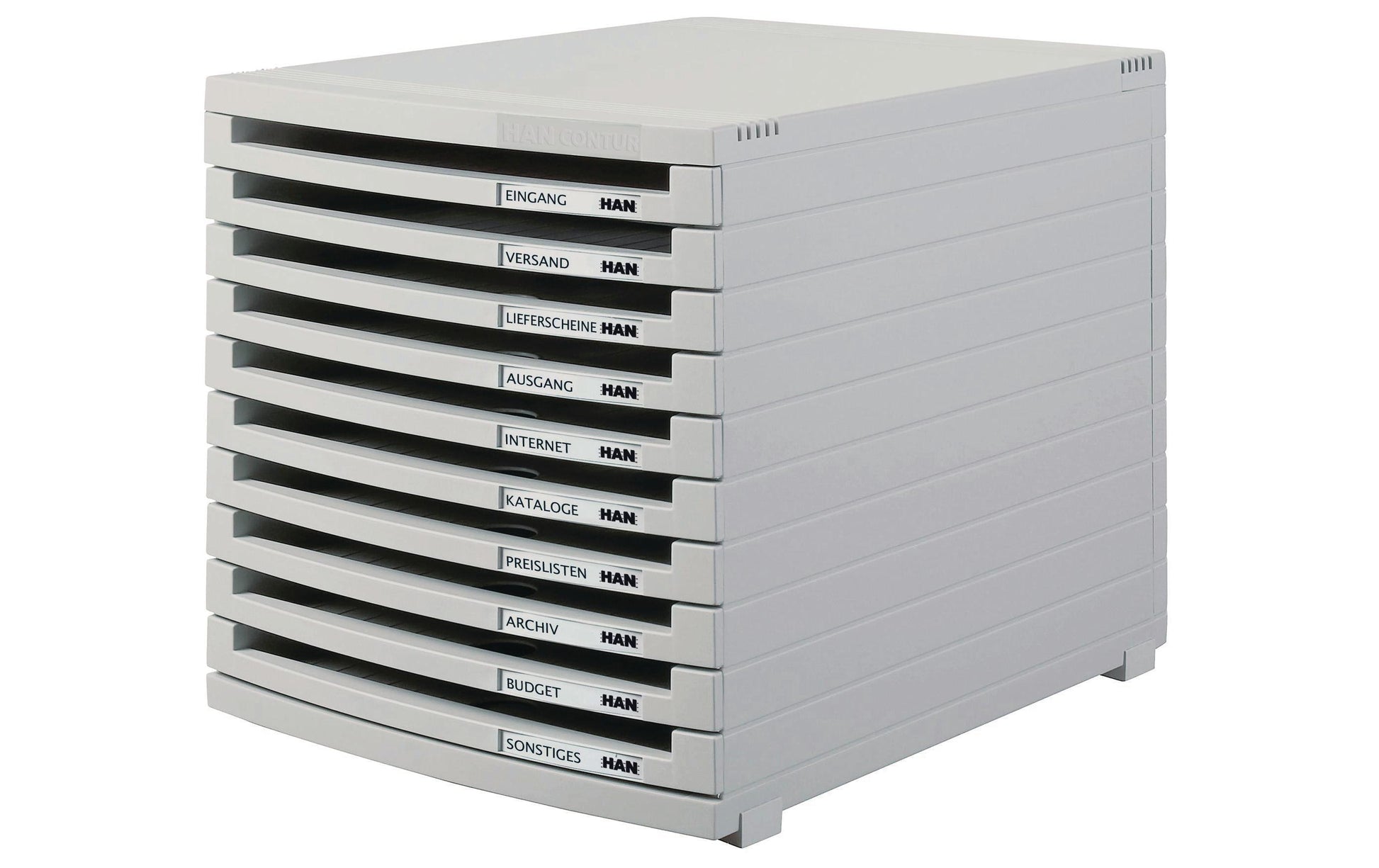 HAN Schubladenbox Contur – für A4-Dokumente – 382 × 300 × 307 mm