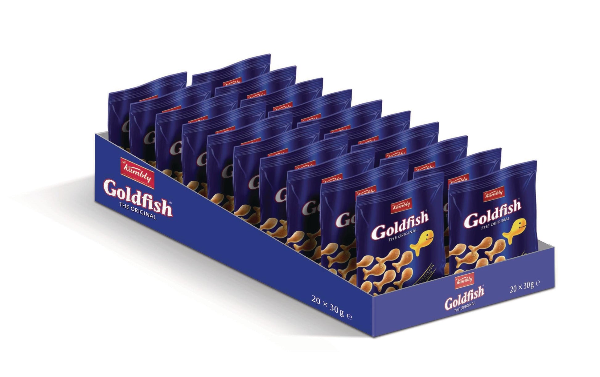 Kambly Salzgebäck – Kleinpackung, 20 × 30 g (600 g)