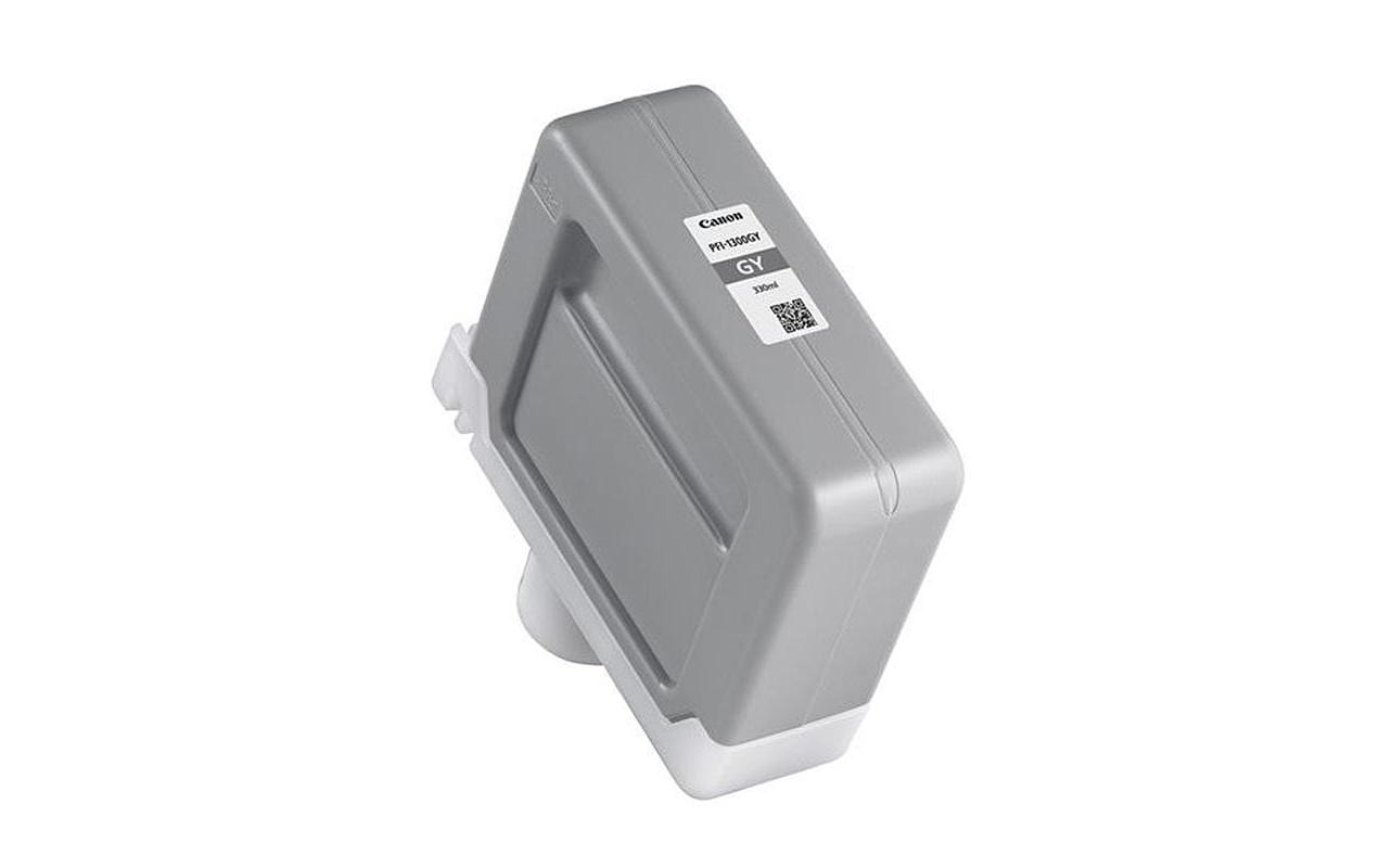 Canon Tintenpatrone PFI-1300 GY, Grau, 330 ml, Original – für PRO 2000/4000