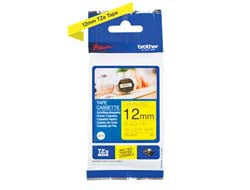 Brother Schriftband – 12 mm, gelb, schwarz – TZE-631S