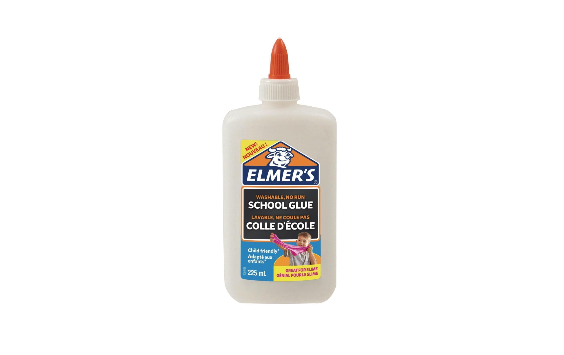 Elmer's Weissleim – Weiss, 225 ml, auswaschbar