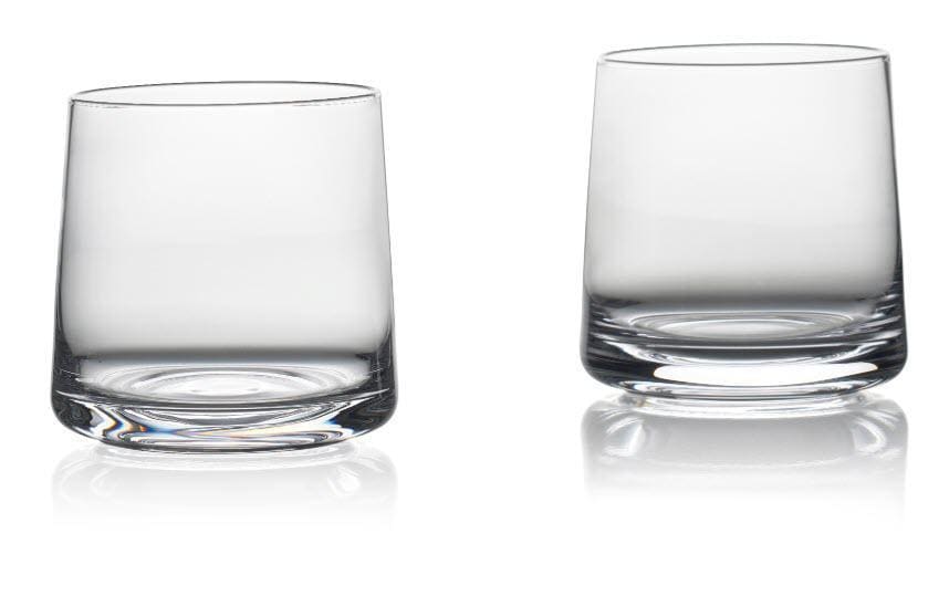 Zone Denmark Wideball-Glas – 2er Set, 380 ml, Ø 8,8 cm, Kristallglas, Transparent, spülmaschinenfest