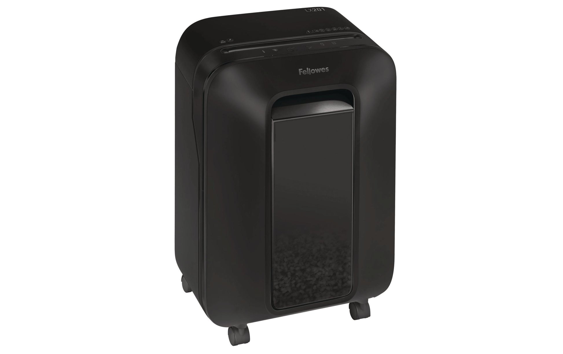 Fellowes LX201 – Aktenvernichter, DIN P-5, Mikroschnitt 2 × 12 mm, 12 Blatt, 22 l