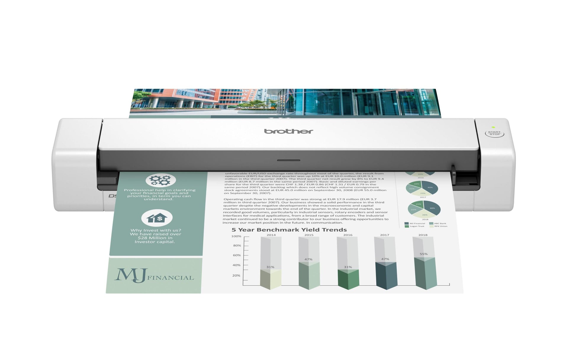 Brother DS-740D – Dokumentenscanner, A4, 600 dpi