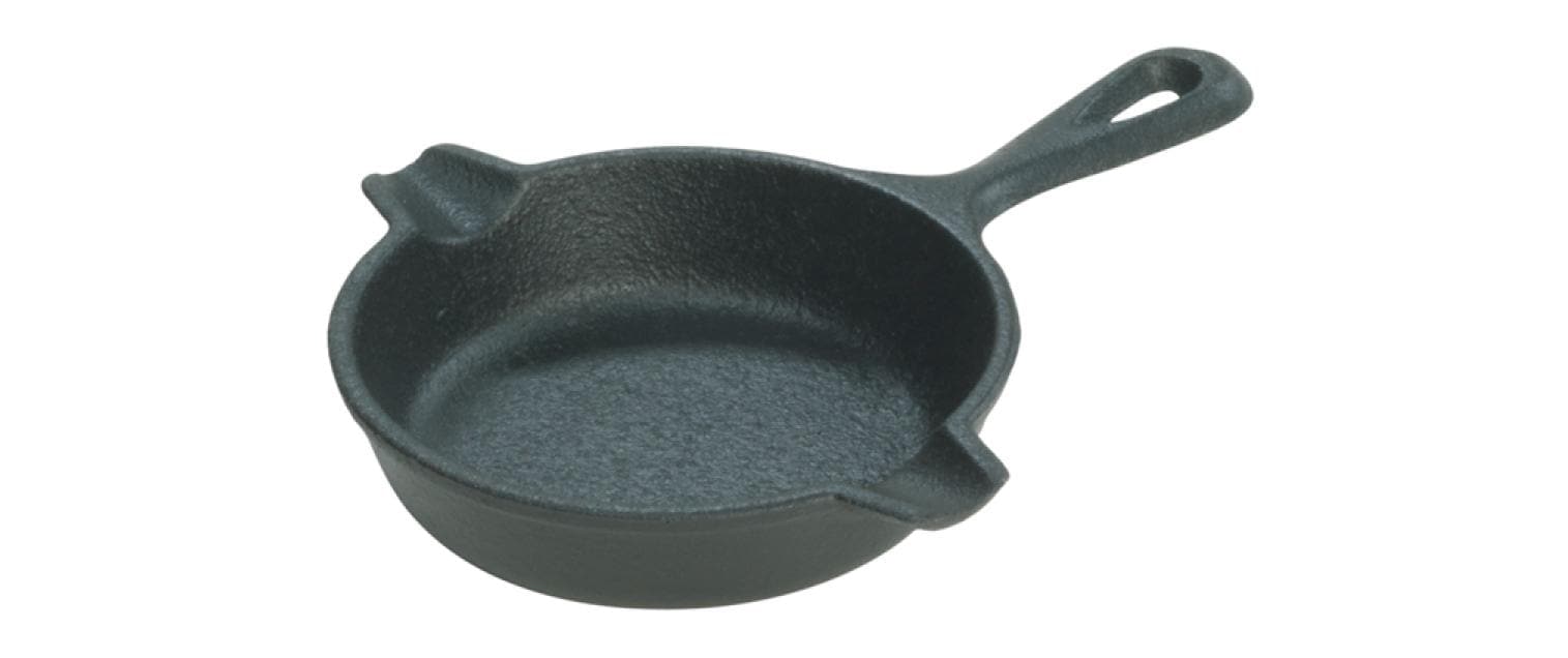 Lodge Löffelablage Ø 10,2 × 2,5 cm, Gusseisen, Schwarz