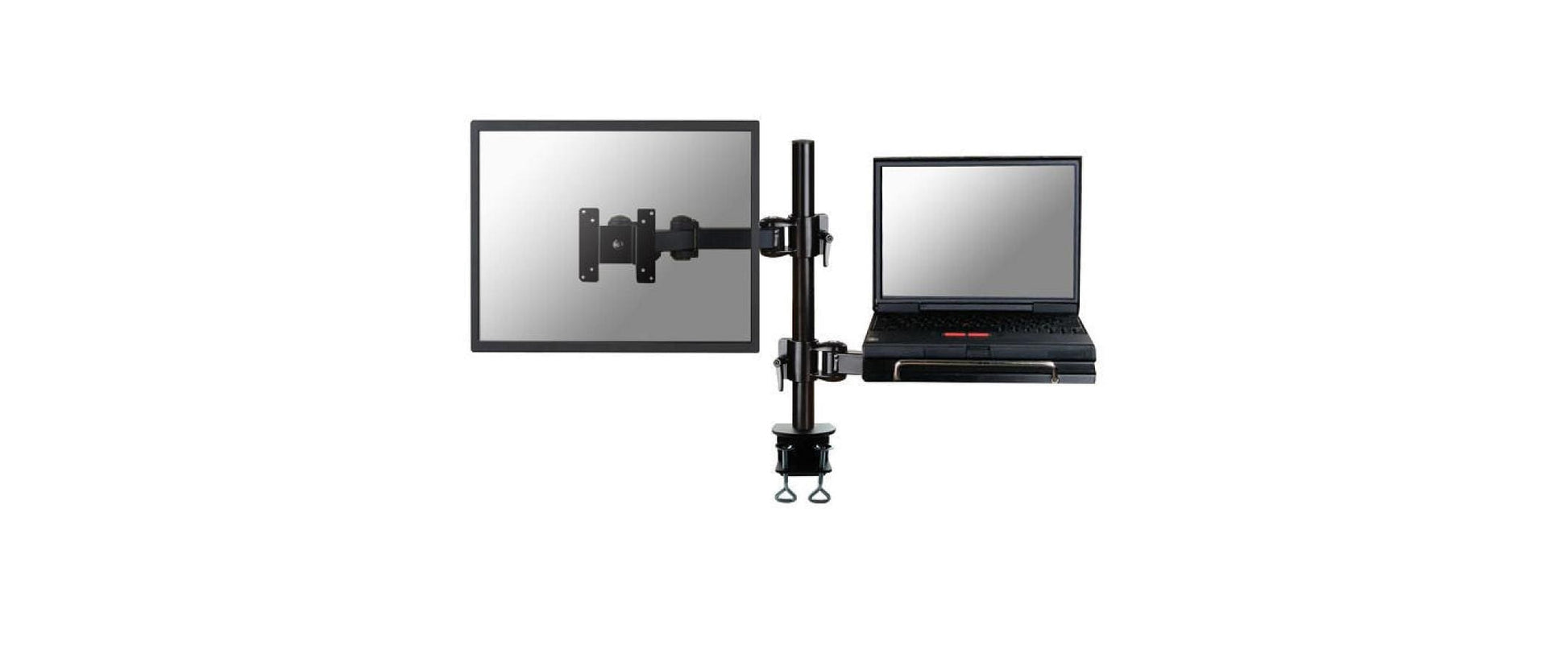 Neomounts 6 Monitorarm, 1, Tischklemme, bis 27", VESA 75 x 75/100 x 100 mm, 10 kg, höhenverstellbar