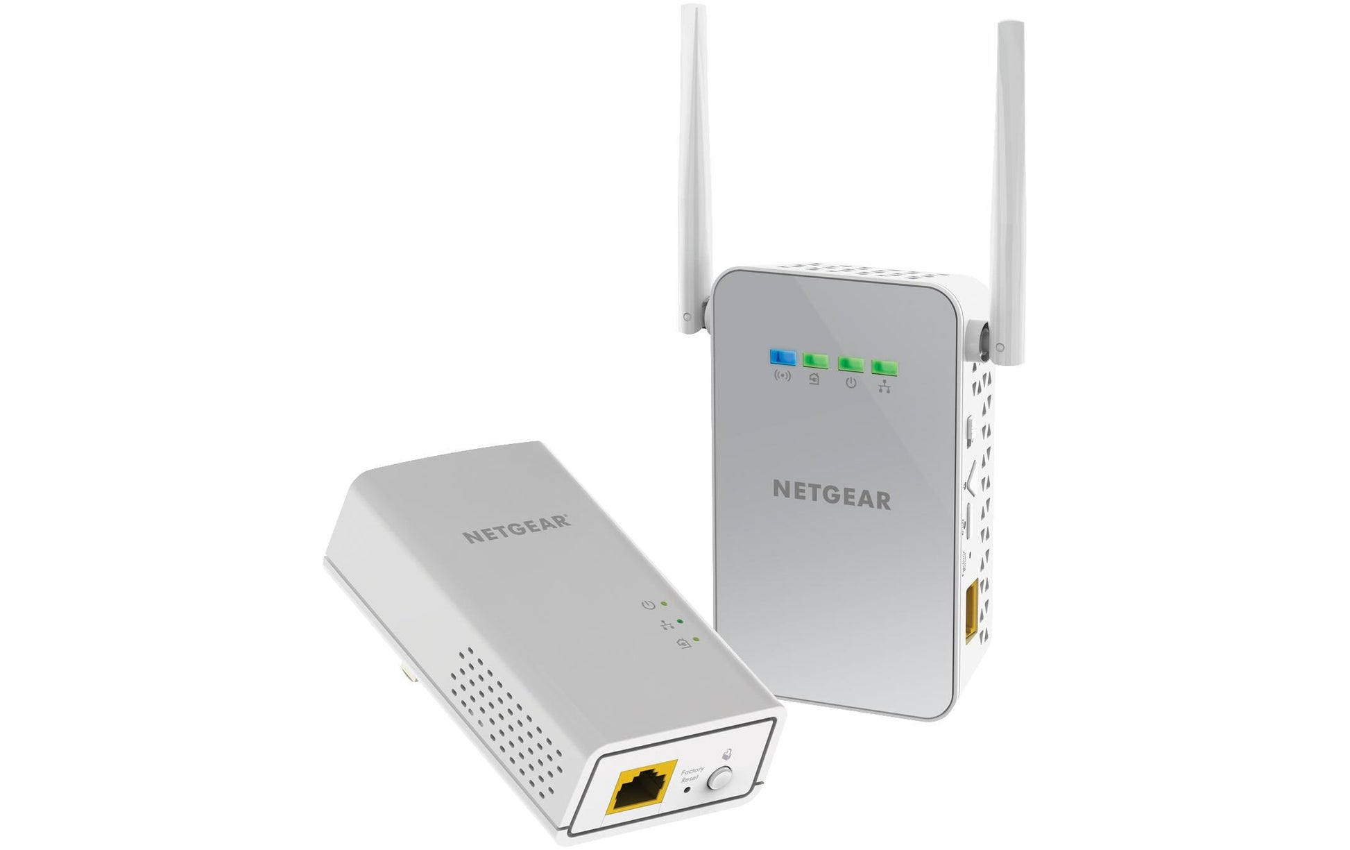 NETGEAR PLW1000 – Powerline WLAN-Set – 1 Gbit/s, Wi-Fi 5 (802.11ac), 1× RJ-45, Weiss