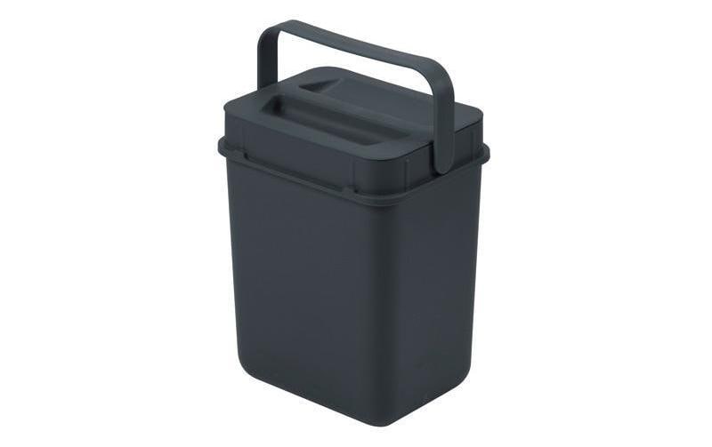 Müllex Komposteimer BOXX – 5 l – Kunststoff, rechteckig – Anthrazit