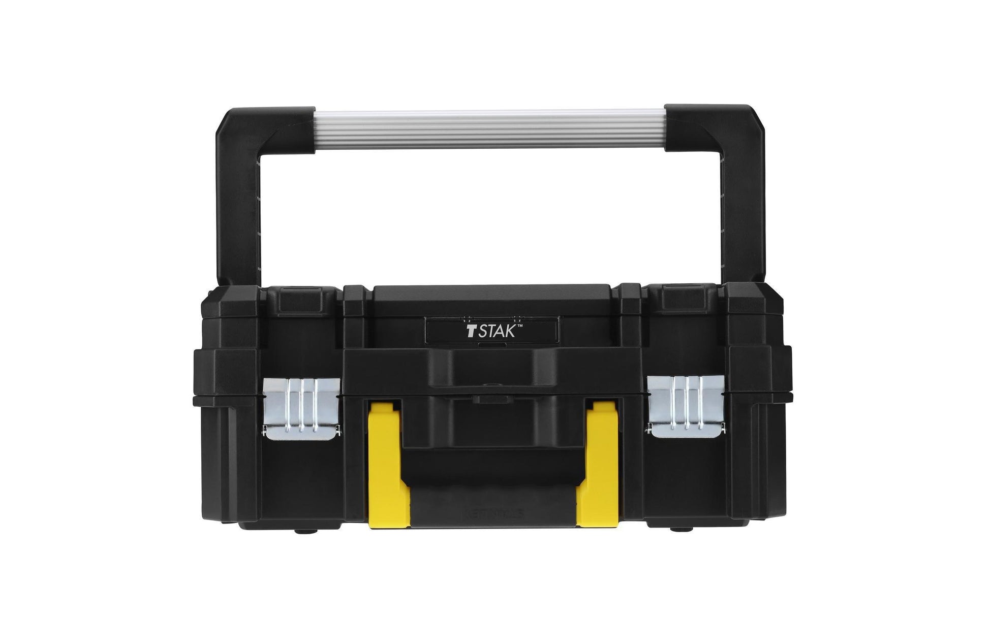 Stanley Werkzeugkasten TSTAK I, 349 × 442 × 184 mm, 14 l, Metall, Kunststoff, schwarz, mit Tragegriff