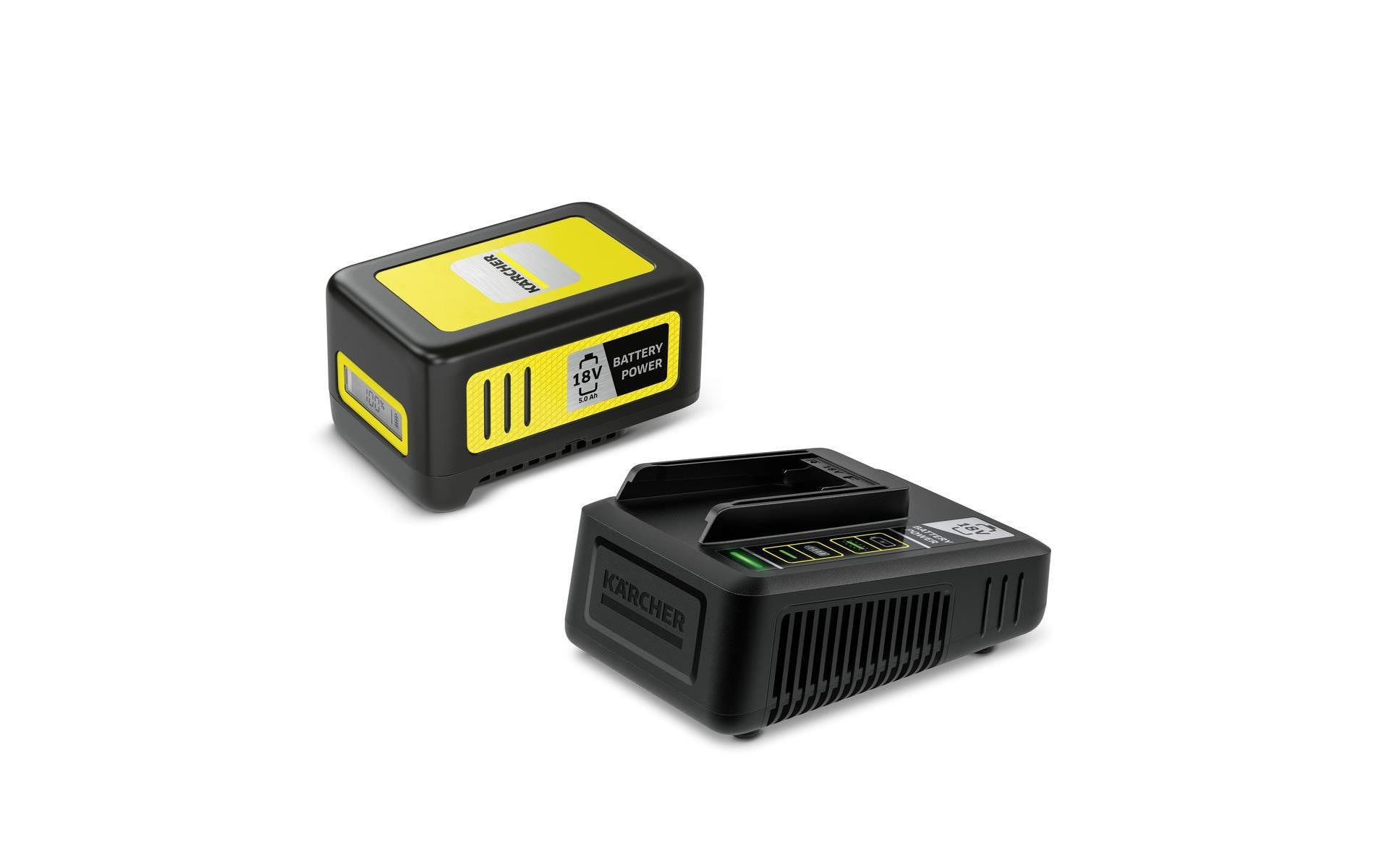 Kärcher Battery Power 18/50 Batterie- & Ladegerät-Set – für WD 1 Compact Batterie