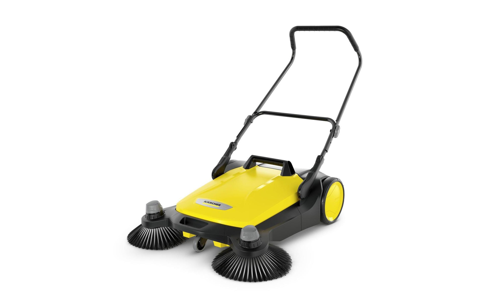 Kärcher Kehrmaschine S 6 Twin – 86 cm Arbeitsbreite, manuell, 38 l Auffangbehälter, gelb