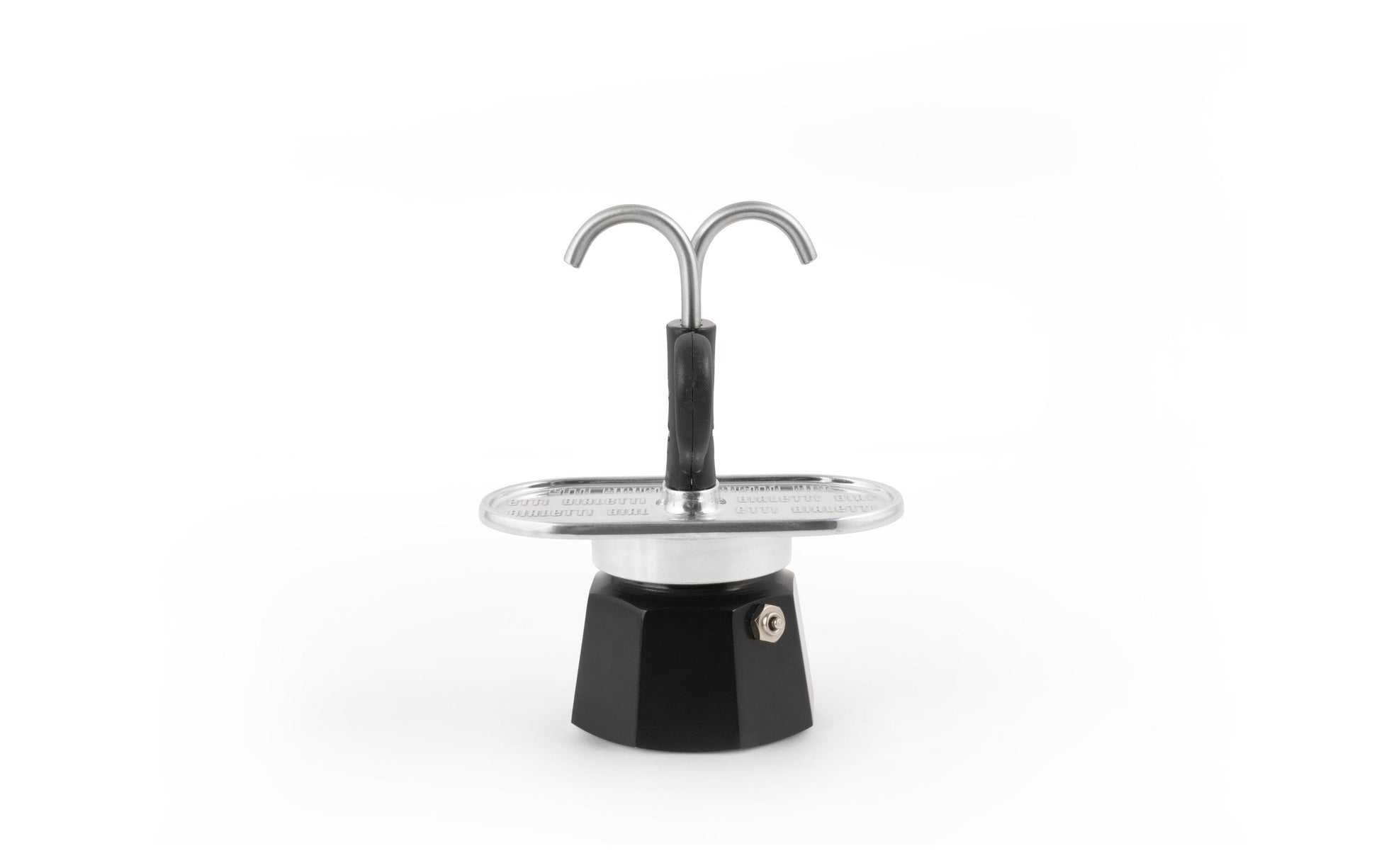 Bialetti New Mini Express Espressokanne – 2 Tassen, 100 ml, für Glaskeramik, Silber