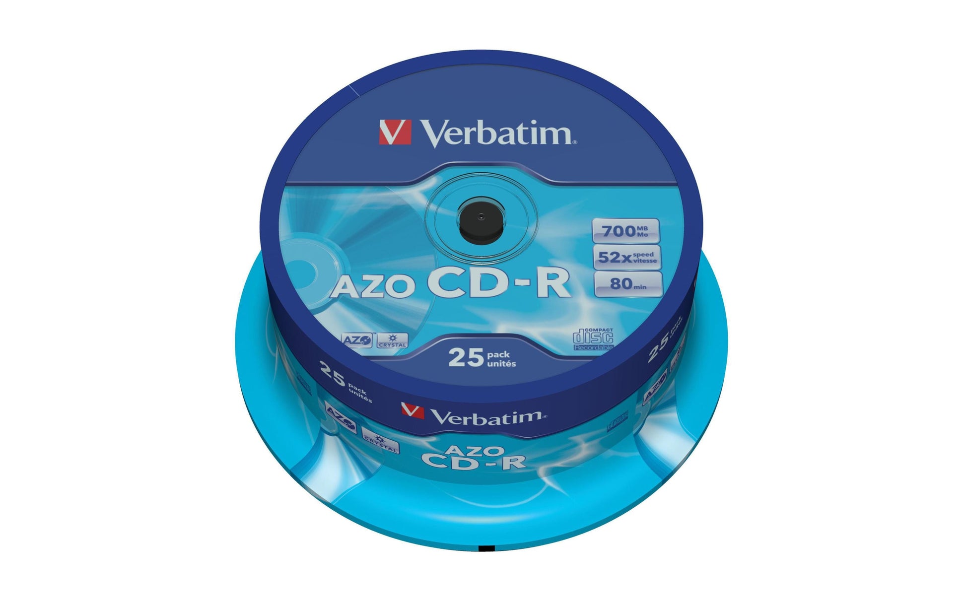 Verbatim CD-R 700 MB – 52×, 25er Spindel