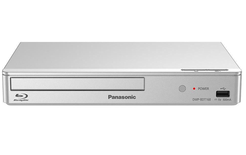 Panasonic DMP-BDT168EG – Blu-ray-Player, Full HD, 3D, Silber