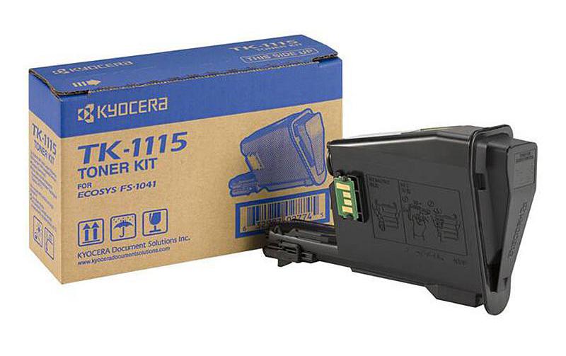 Kyocera – Toner TK-1115 – Schwarz, 1600 Seiten – für FS-1041/FS-1220/FS-1320 und andere