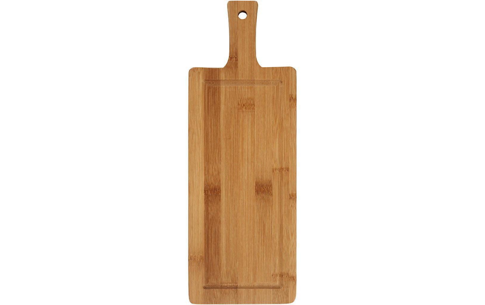 Creativ Company Schneidebrett 14 × 39 × 1,4 cm, Bambus, Braun