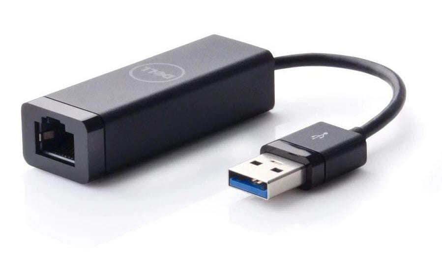 Dell 470-ABBT Netzwerkadapter USB zu RJ-45 – 1 Gbit/s, USB 3.2 Gen 1 – für XPS/Latitude/OptiPlex (Auswahl)