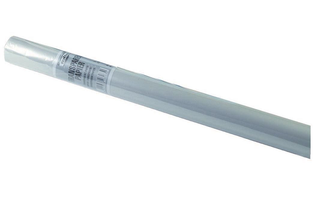 Folia Transparentpapier Rolle – 63 cm × 10 m, 80 g/m²