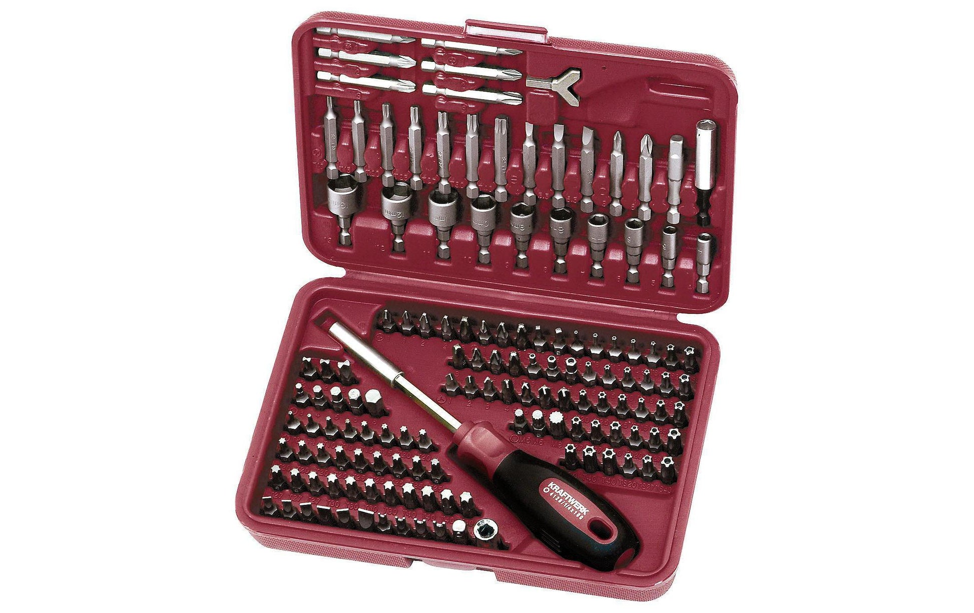 Kraftwerk 2778 Universal-Bit-Box – 1/4-Bit-Box, Werkzeug-Set