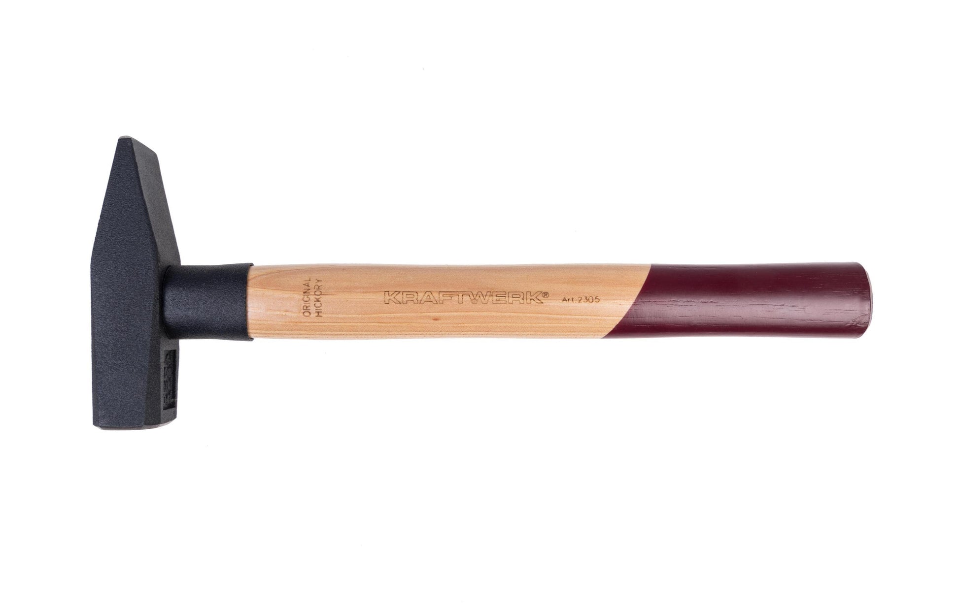 Kraftwerk 2315 Schlosserhammer – Kopfgewicht 1500 g, Höhe 382 mm – Hickory-Griff