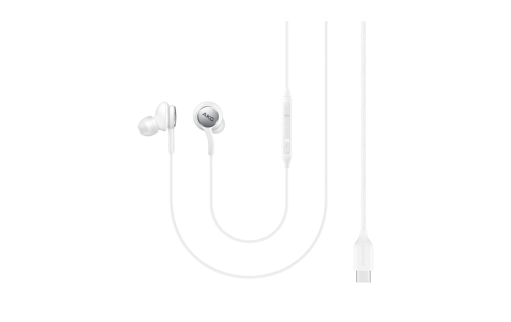 Samsung EO-IC100 – In-Ear Headset – USB-C, Inline-Mikrofon, Stummschaltung, halboffen – weiss