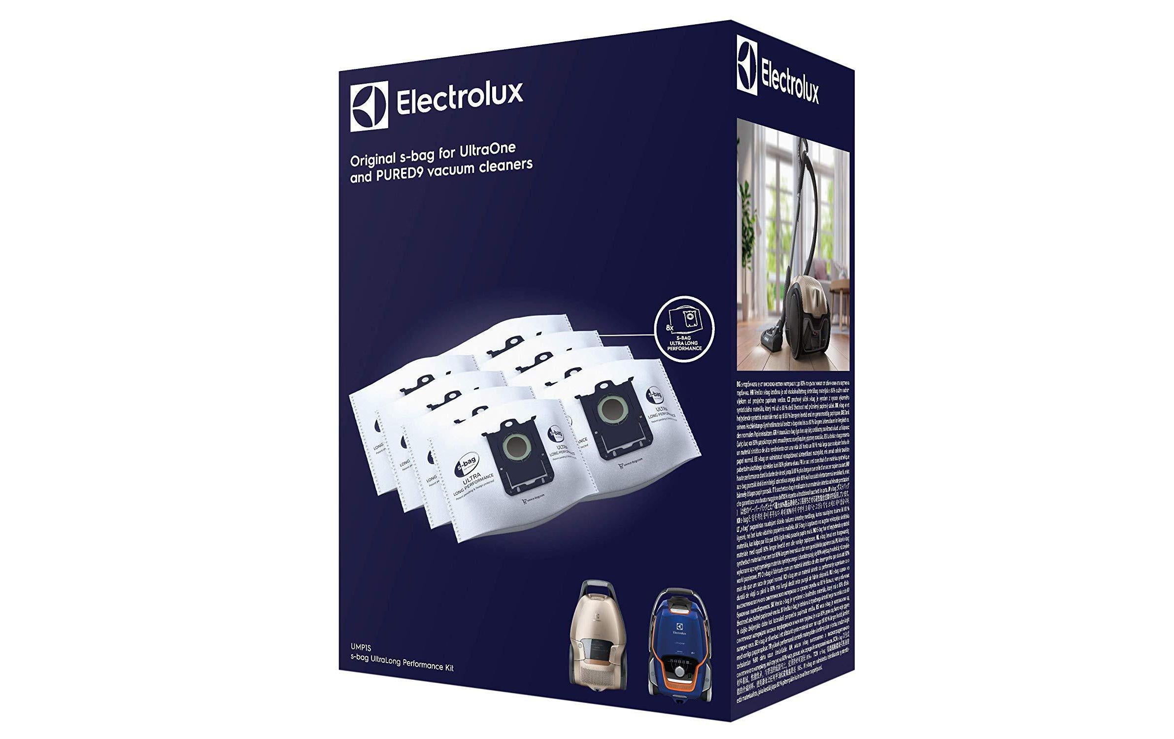 Electrolux Staubbeutel UMP1S – 5 l, für UltraOne, PURED9, diverse Electrolux Bodenstaubsauger
