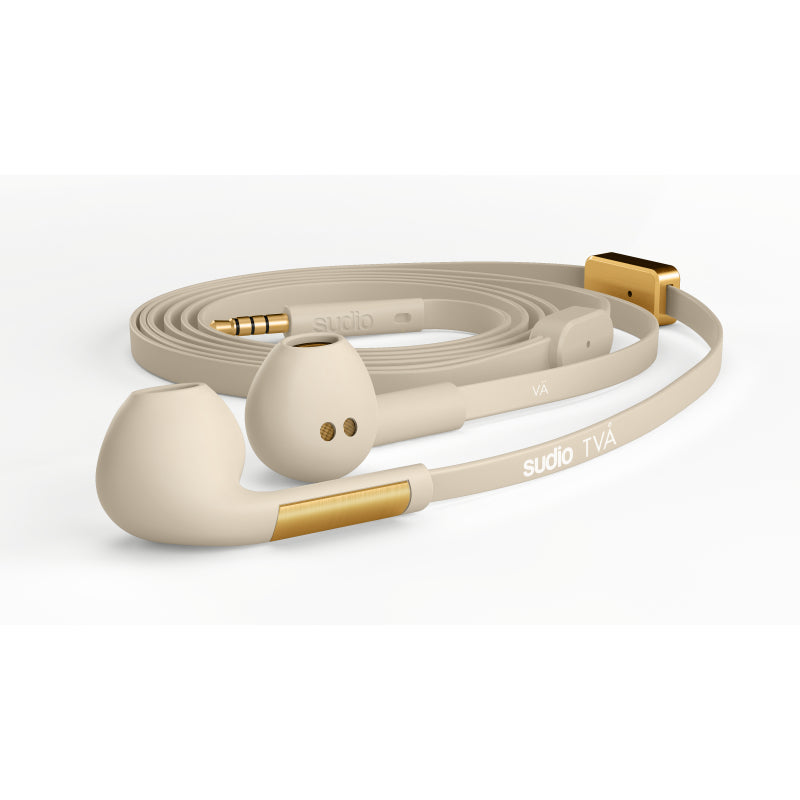 Sudio TVÅ – In-Ear-Kopfhörer – 32 Ohm, 20–20'000 Hz – Treiber 0,56" – Beige