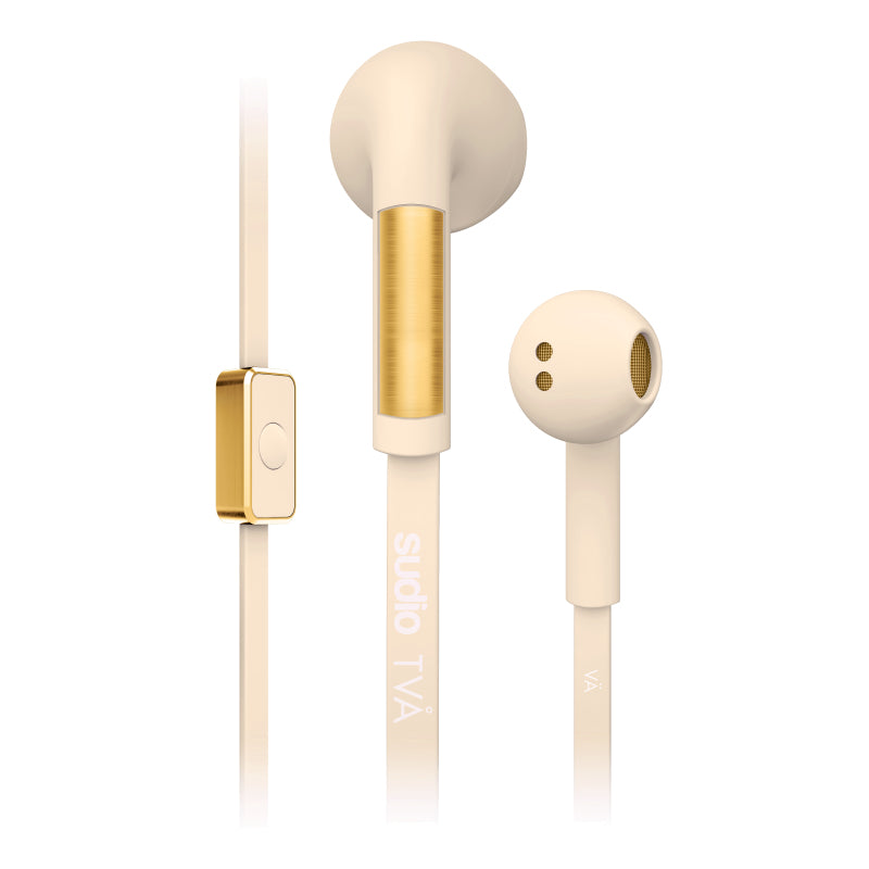 Sudio TVÅ – In-Ear-Kopfhörer – 32 Ohm, 20–20'000 Hz – Treiber 0,56" – Beige