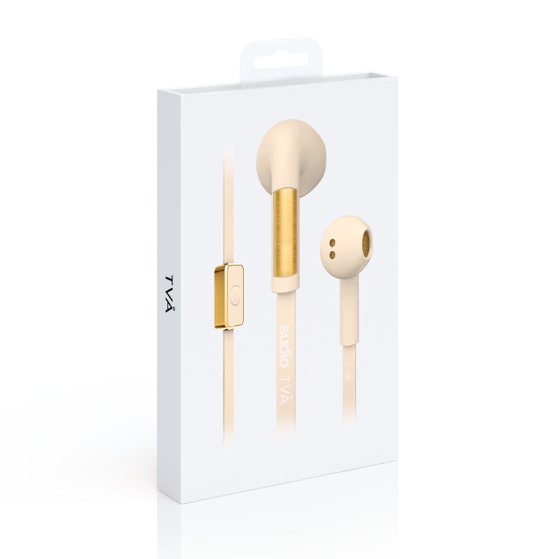 Sudio TVÅ – In-Ear-Kopfhörer – 32 Ohm, 20–20'000 Hz – Treiber 0,56" – Beige