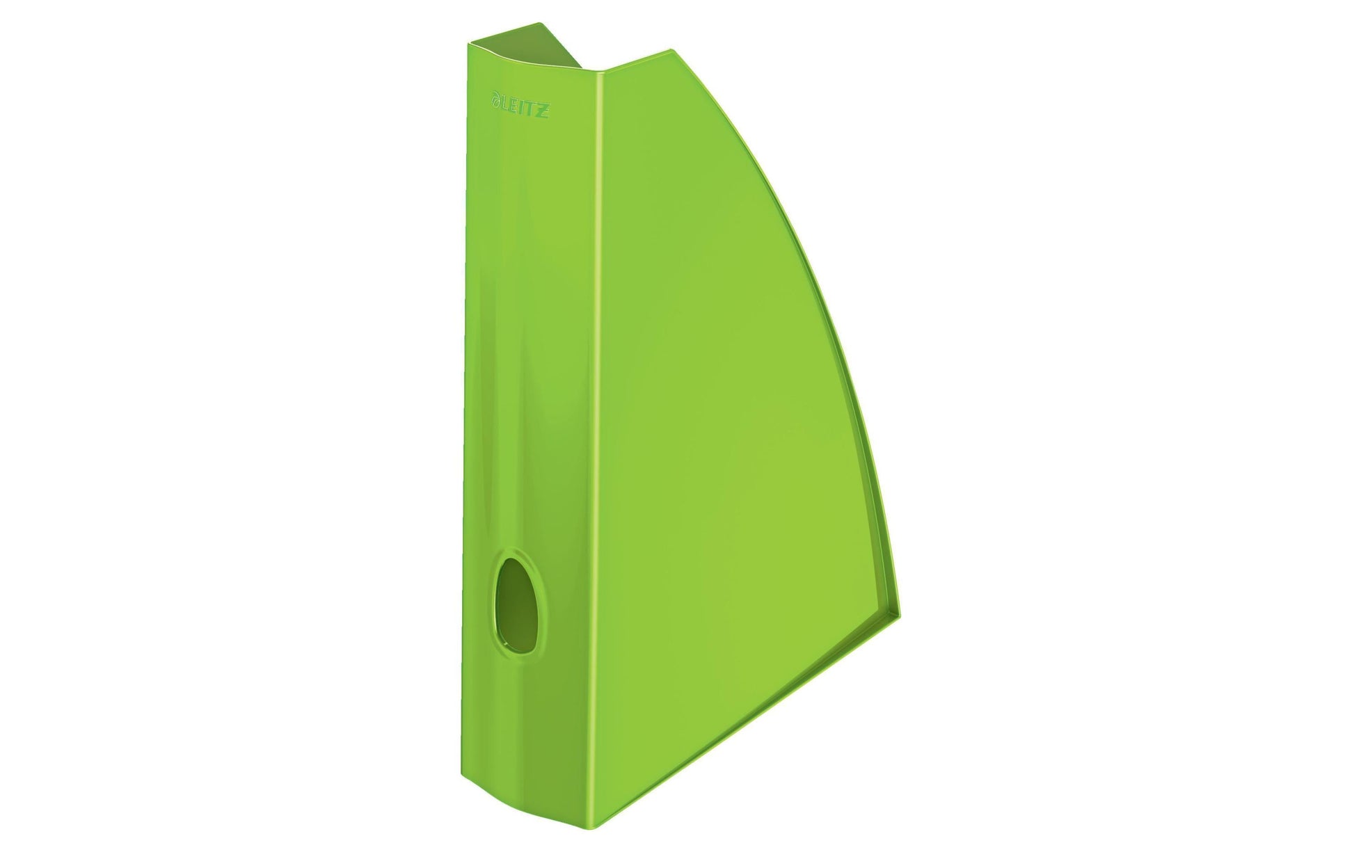 Leitz WOW Stehsammler – für A4, grün, Polystyrol (PS), B 75 × H 312 × T 258 mm