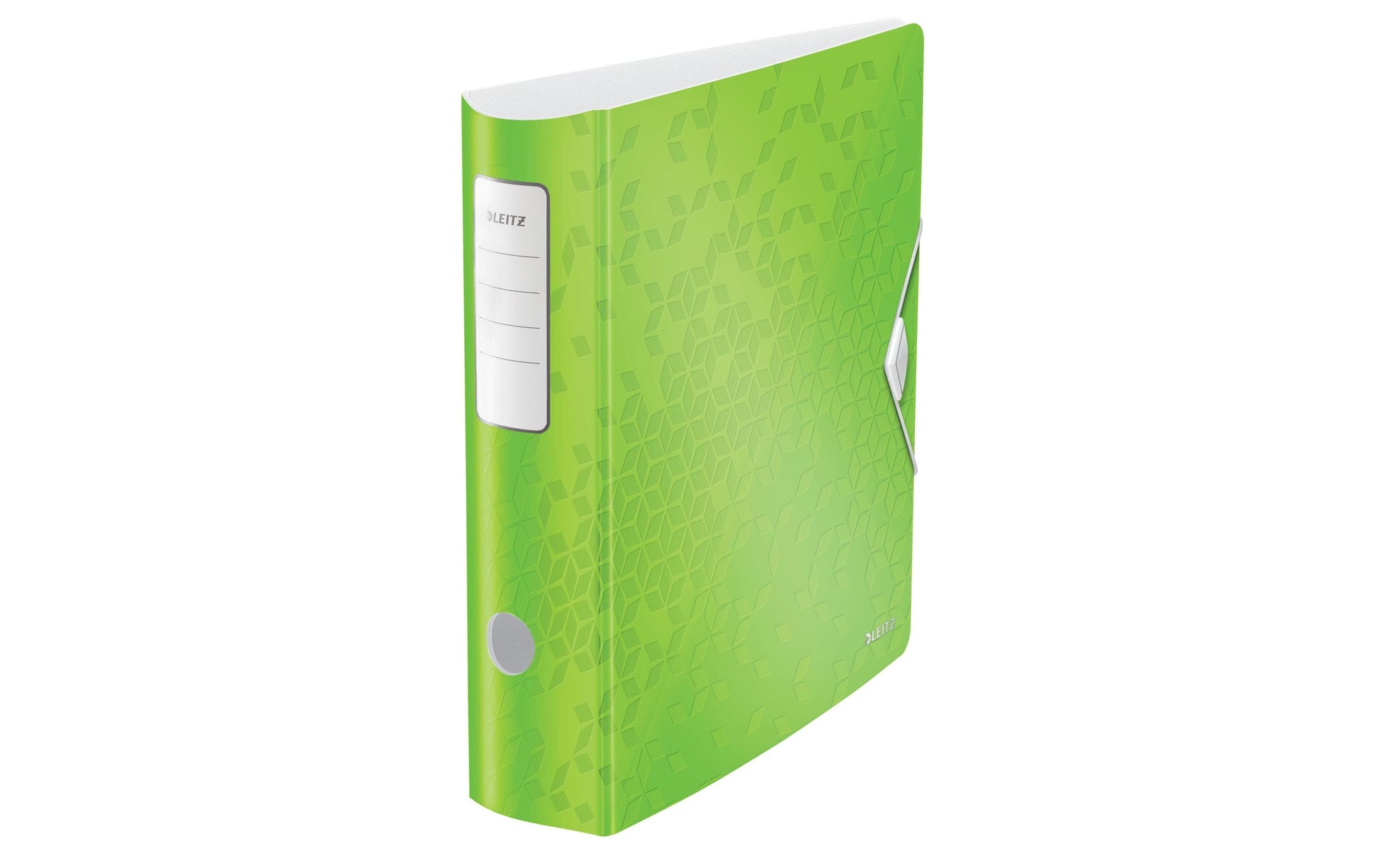 Leitz WOW 180° Ordner – für A4 – Rückenbreite 8,2 cm – Hellgrün