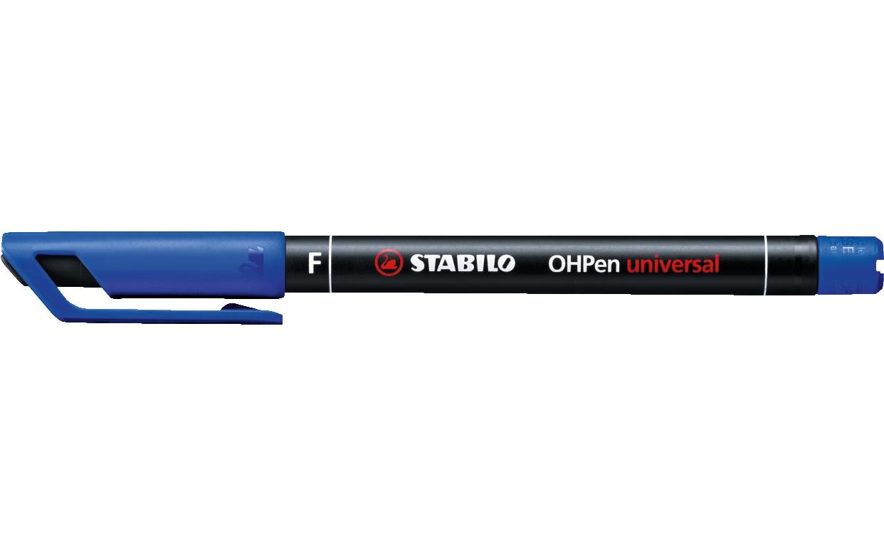 Stabilo OHP-Marker für Folien und glatte Oberflächen – Blau