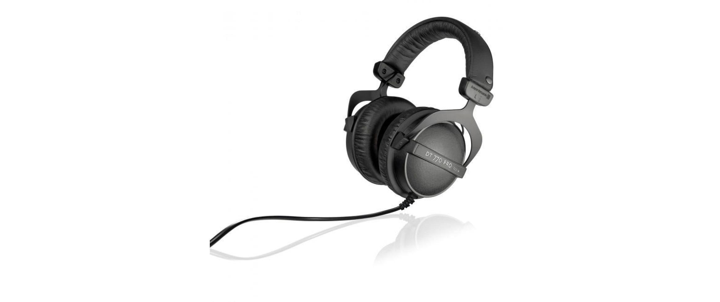 Beyerdynamic Geschlossener Studiokopfhörer – DT 770 Pro, 32 Ohm, Schwarz
